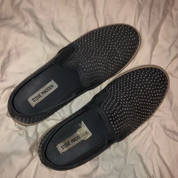 ⚡️STEVE MADDEN Studded Slip-on Sneaker ‘Excitt’ Stylish Casual Shoe | Size 8 - Picture 4 of 9